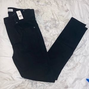 LOFT NWT JET BLACK SLIM POCKET LEGGINGS PANT SZ 29/8🌚🪻🦇never worn